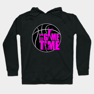 It's Game Time - Pink Hoodie